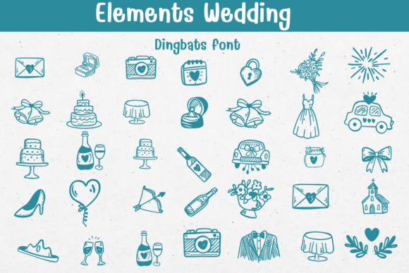 Elements Wedding: The Ultimate Romantic Dingbat