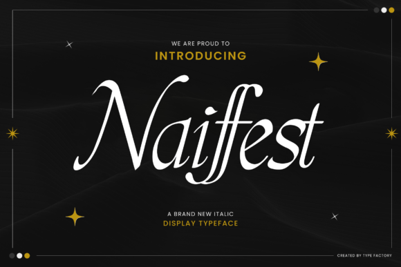 Naiffest: The Expressive Italic Script for Modern Brands