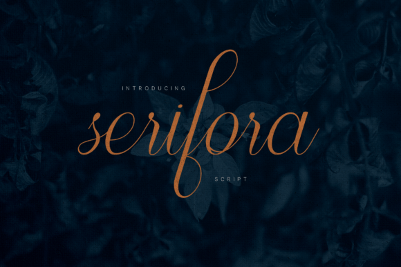 Serifora: Where Calligraphy Meets Modern Design