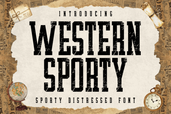 Western Sporty: A Slab Serif for Bold, Timeless Design